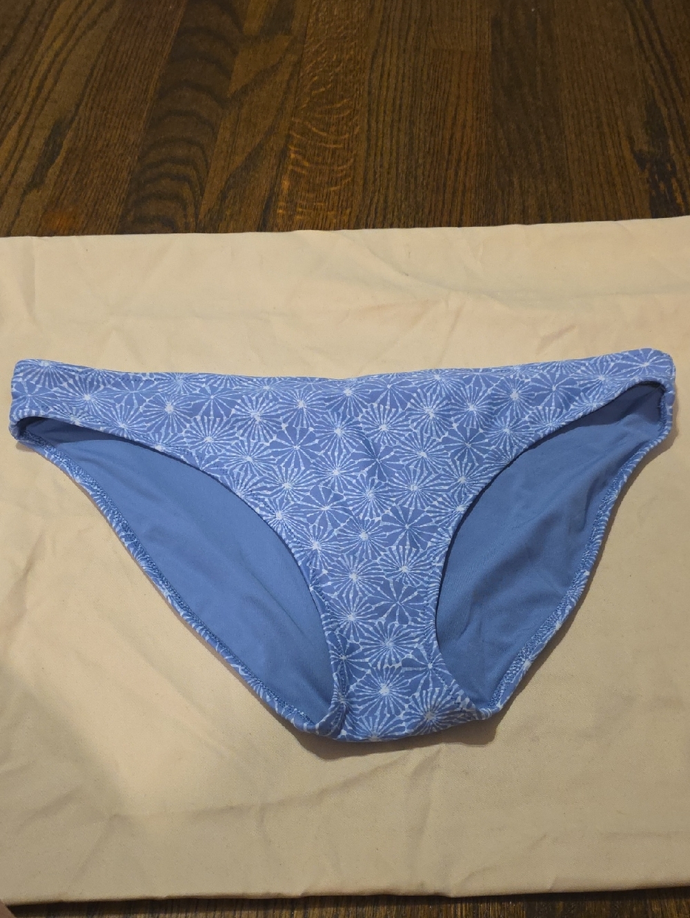 aerie Periwinkle Floral Bikini Bottoms